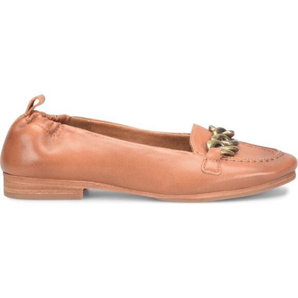 SOFFT Leather Chain Comfort Loafers Kadyn Chic Tan Brown Luggage Size 7.5 - Picture 5 of 7